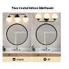 KAISITE 3 - Light Dimmable Vanity Light Black Bathroom Light Fixture - 2 of 4