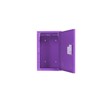 Yukimo 24" Metal Storage Locker, Single Door Lockable Cabinet with Ventilation for Office, Employees, Kids Room - Elegant Purple - 4 of 4