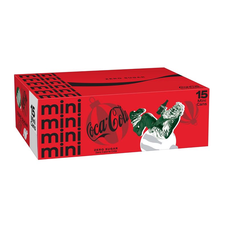 Coca-Cola Zero Sugar - 15pk/7.5 fl oz Mini-Cans, 1 of 3