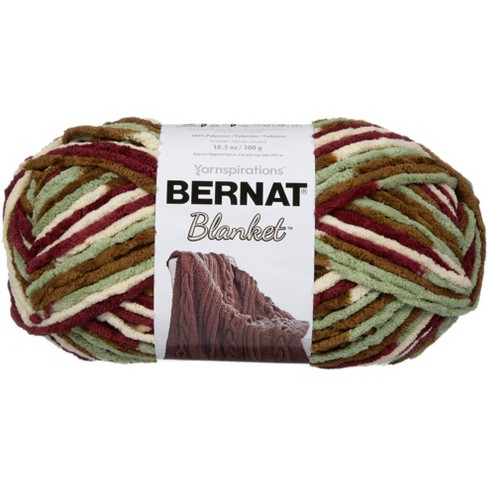 Larger size blanket in super soft Bernat Blanket Brights!