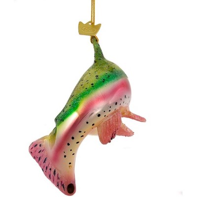 Kurt Adler Noble Gems Rainbow Trout Ornament - Thumbnail 5