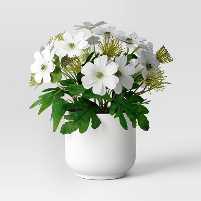 White Floral Artificial Arrangement - Room Essentials™