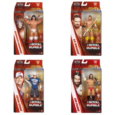 WWE Elite Royal Rumble 2026 Set of 4 Punk, Warrior, LA Knight & Cena Action Figures