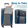 NAYSAYE Bag and Luggage Sets Complete 4 Piece Luggage Set with Durable Material for Business and Family Travel, Blue, 34.4"*20.07"*12.4" - 2 of 4
