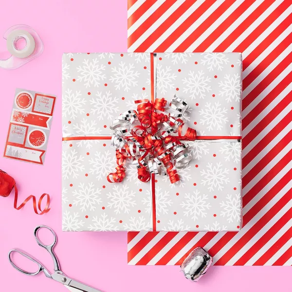 Shop the Christmas Cookie Red Vintage Wrapping Paper by Pink