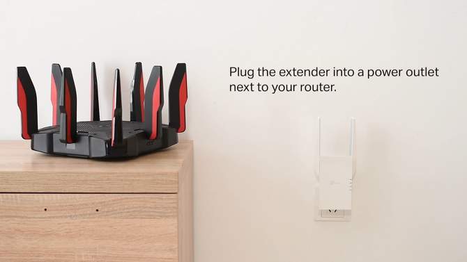 TP-Link AX1500 Mesh Dual Band Range Extender, 2 of 6, play video