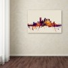 Trademark Fine Art -Michael Tompsett 'Pittsburgh Skyline IV' Canvas Art - 3 of 3