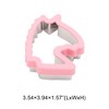 Unique Bargains Biscuit Cutter Large Unicorn-Shaped Sandwich Cutter Hand Wash Stainless Steel Plastic 3.5"x3.9"1.6" 1Pcs - 3 of 4