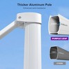 PURPLE LEAF Outdoor Modern Pergola Retractable Roof Aluminum Frame with Sun Shade Canopy Patio Shelter for Garden Yard Deck - 4 of 4