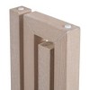 NicBex Modern Oak Veneer Console Table,Narrow Entryway Table with Unique Side Shapes,Foyer Tables for Entryway,Hallway,Living Room,Corridor - 4 of 4
