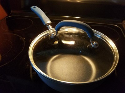 3-Quart Nonstick Sauté Pan with Lid – Rachael Ray