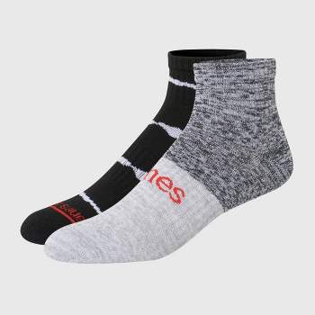 Hanes Premium Men's Ankle Socks 2pk - 6-12