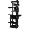 Whisen 6-Level Cat Tree & Tower with Removable Cushions, Sisal Scratching Posts, Hideaways, and Hammocks - 3 of 4