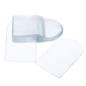 Unique Bargains Waterproof Dustproof Lightweight Coin Sleeves Holders 25 Pcs - 1 of 4
