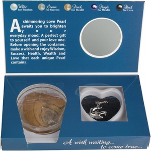 DIY Wish Pearl Necklace Kit with Lotus Cage, Cultured Pearl in Oyster Gift Set - 1 of 4