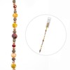 Crystal Lane DIY Assorted Glass Hematite Orange & Yellow 7" Designer Bead Strand - 4 of 4