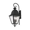 Livex Lighting Amwell 4 - Light Wall Light in  Black - 3 of 4