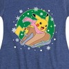 Girls' - Pokémon - Pikachu Sled Fit & Flair Cap Sleeve Dress - 2 of 3