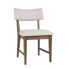 Jofran,Beck Contemporary Upholstered Split Back Dining Chair (Set of 2) - 3 of 4