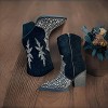 Women's Wo's Lux Rhinestone Booties - Very G - 2 of 4