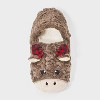 Women's Faux Fur Slipper Socks with Grippers - Wondershop™ - 3 of 4