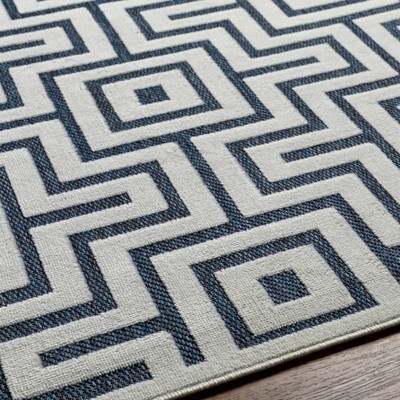 Hauteloom Zevi Blue Outdoor Rug