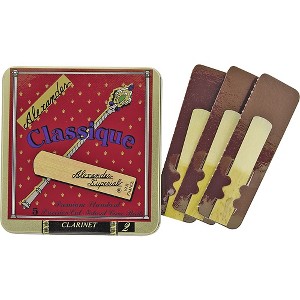 Alexander Reeds Classique Clarinet Reeds Strength 3 - 1 of 2