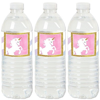 Unicorn Friends Water Bottle Labels – LabelDaddy