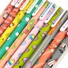 Wrapables Cute Novelty Gel Ink Pens, 0.5mm Fine Point (Set of 10) for School, Office, Stationery, Cartoon Animal Multicolor Ink - 2 of 4