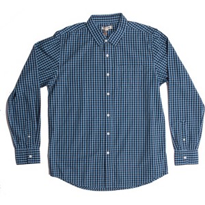 Whiskey and Oak Mens Plaid Casual Long Sleeve Button Down Shirts 67901-BLKRED-M - 1 of 2