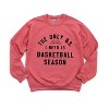 Simply Sage Market Women's Graphic Sweatshirt Basketball Season BS - 3 of 4