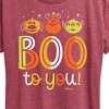 Women's - Disney - Boo To You Short Sleeve Graphic T-Shirt - 2 of 4