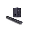 Opened Box LG 160W 2.1 Channel Sound Bar & Wireless Subwoofer, Black, SQC1 - 4 of 4