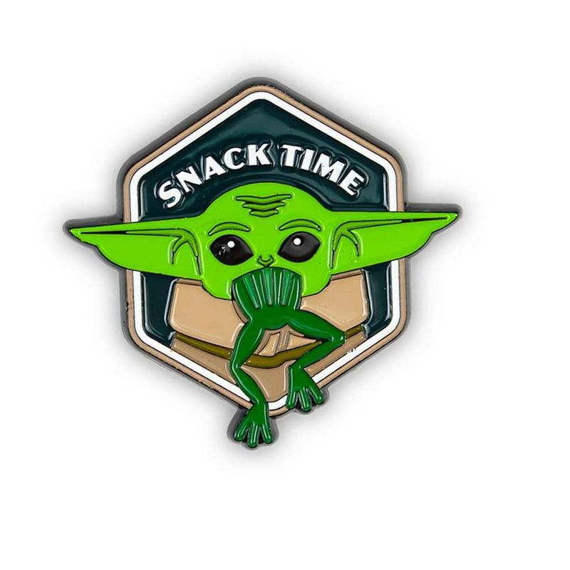 SalesOne LLC Star Wars: The Mandalorian The Child Collector Pin | Baby Yoda At Snack Time, 2 of 5