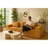 PINMOCO 111.4 inch Modular L-Shaped Sectional Sofa with Oversized Sofa and Soft Foam Cushions for Living Room - 4 of 4