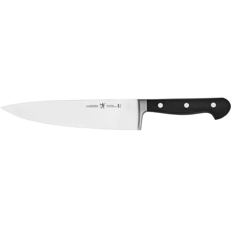 Henckels Classic 16-Piece Knife Block Set, Chef’s Knife, Serrated Utility Knife, Bread Knife, Steak Knives, Black, 3 of 10