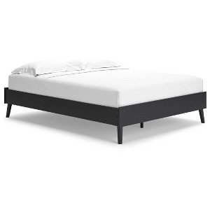 Charlang Platform Bed Black/Gray - Signature Design by Ashley - 1 of 4
