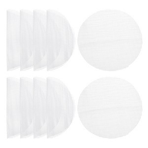 Unique Bargains Mesh Reusable Round Non-Stick Baking Mats - 1 of 4