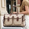 MKF Collection Genevieve Color Block Vegan Leather Women’s Duffle Bag by Mia K - 3 of 4