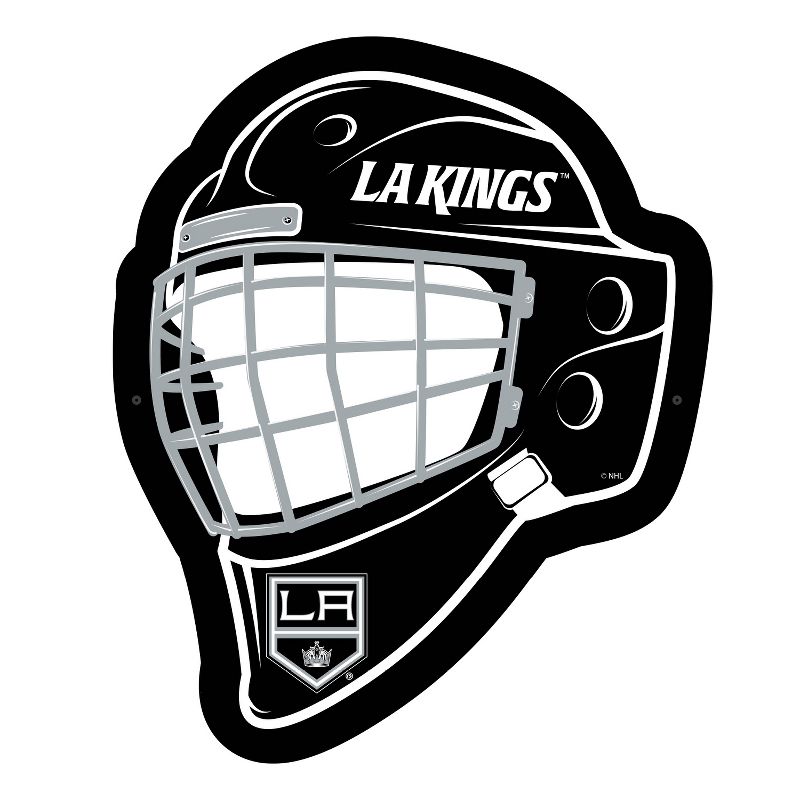 Evergreen Ultra-Thin Edgelight LED Wall Decor, Helmet, Los Angeles Kings- 15.6 x 19 Inches Made In USA, 1 of 7