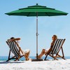 Aoodor 10 ft Patio Umbrella, Outdoor Table Umbrella, Market Umbrella with 3 Tier - 2 of 4