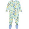 RuggedButts SoftSnooze Baby Boys One Piece Footie Pajamas - 2 of 4