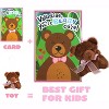 Joyfy 28 Pcs Valentines Day Gifts Cards with Animal Plush Toy KeyChain for Kids, Fidget Toy for Valentine's Party Favor and Classroom Exchange Gifts - 4 of 4