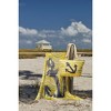 Beachcombers Yellow w/ Navy Anchor Carry Handbag Shopping Everyday Travel Tote - 2 of 2