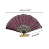 Unique Bargains Sequins Folding Fan 1 Pc - 2 of 4