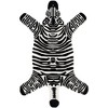 Unique Loom Playtime Kids Wool Collection Area Rug - Zebra - 2 of 4