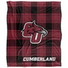 Cumberland University Campus Plaid Spirit Silky Touch Super Soft Throw Blanket 50x60 - 2 of 4