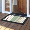 Briarwood Lane Everyday Doormat 30x18 Indoor Outdoor Red and Green Stripes Doormat - 3 of 4