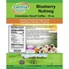 Larissa Veronica Blueberry Nutmeg Colombian Decaf Coffee (Gourmet, Naturally Flavored, Whole Coffee Beans) (16 oz, ZIN: 564923) - 2 of 4