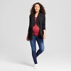 Under Belly Skinny Maternity Jeans - Isabel Maternity by Ingrid & Isabel™ Dark Wash - 3 of 4